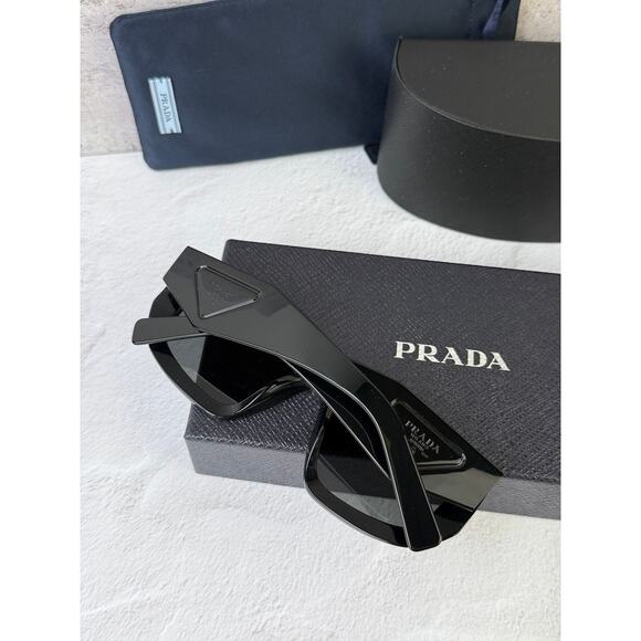 NEW Prada PR D04SU Sunglasses in Black $497 main image 6